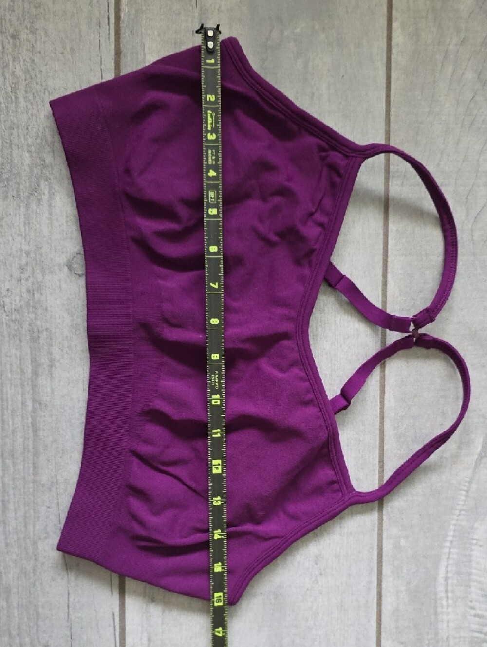 Athleta - Magenta Seamless Stretch Bralette - Women's Sports Bra - Picture 7 of 9